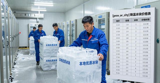 徐州降温冰块多少钱一吨？本地制冰厂报价来了